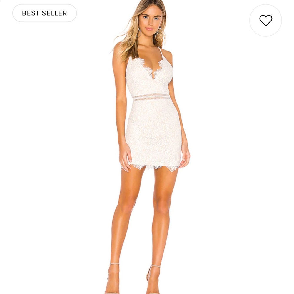 Beautiful white lace dress